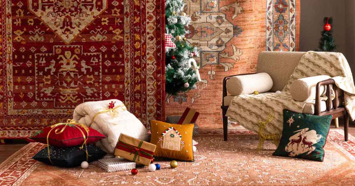 Christmas Movie Marathon Setup