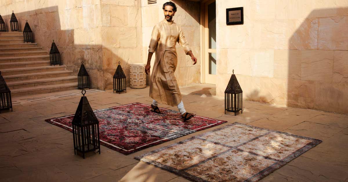 Shantanu & Nikhil x Obeetee- When Couture Walks Off the Runway and Onto Your Floors