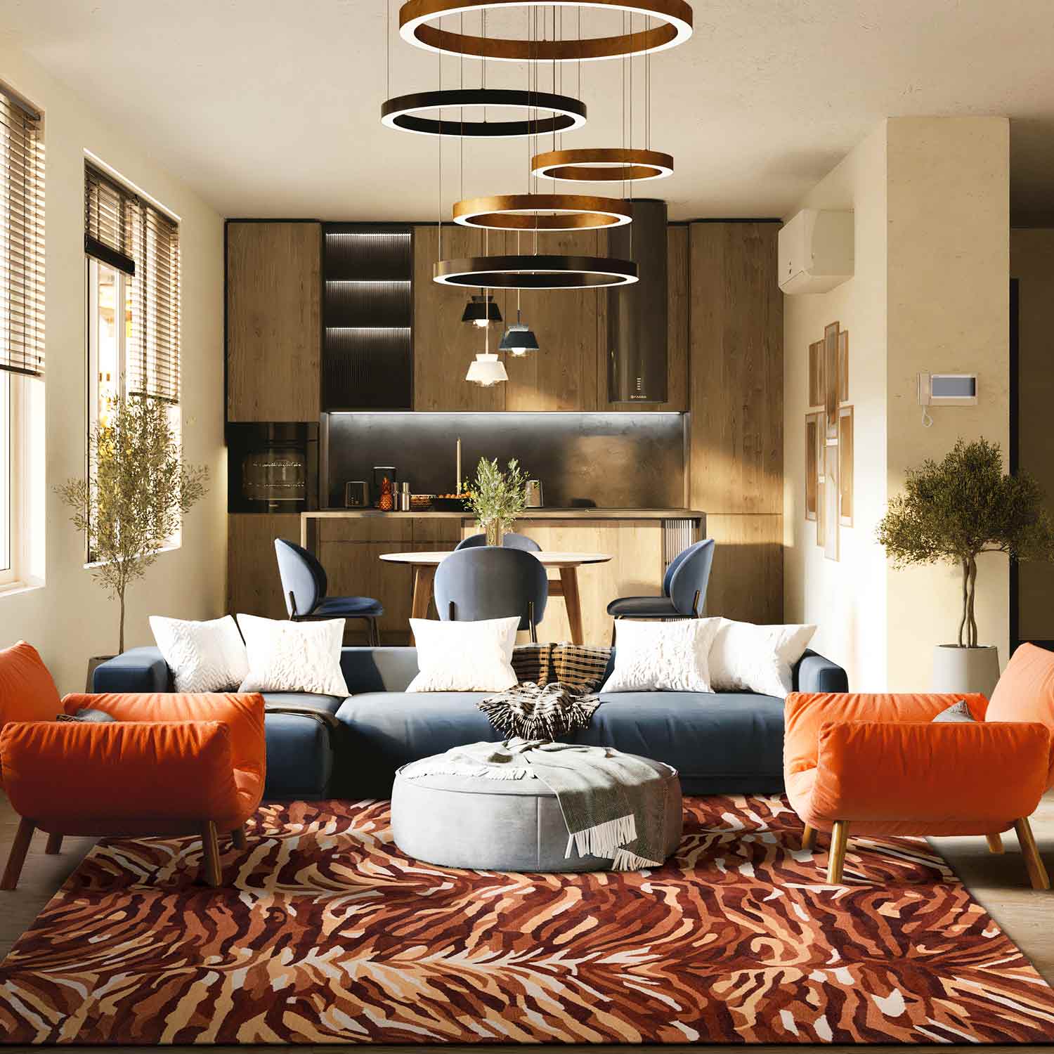 Gallop Hand Tufted Woollen Rug