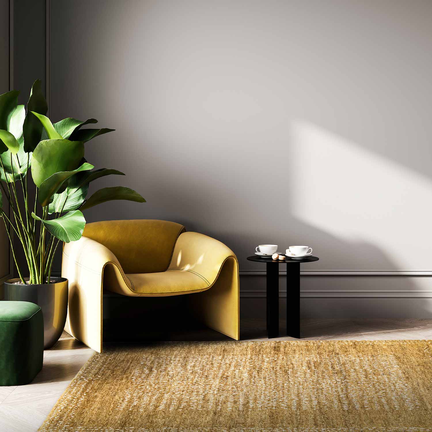 Suryawansh Hand Knotted Jute Rug