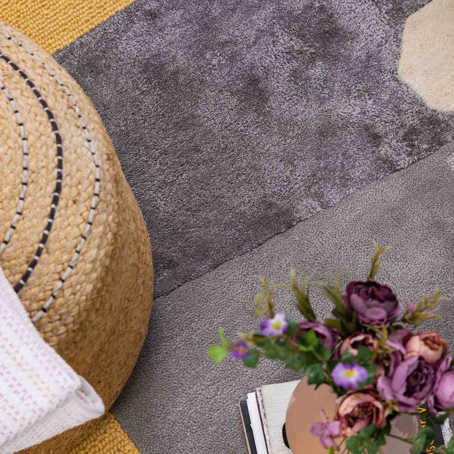 Hattie Hand Tufted Woollen And Viscose Rug