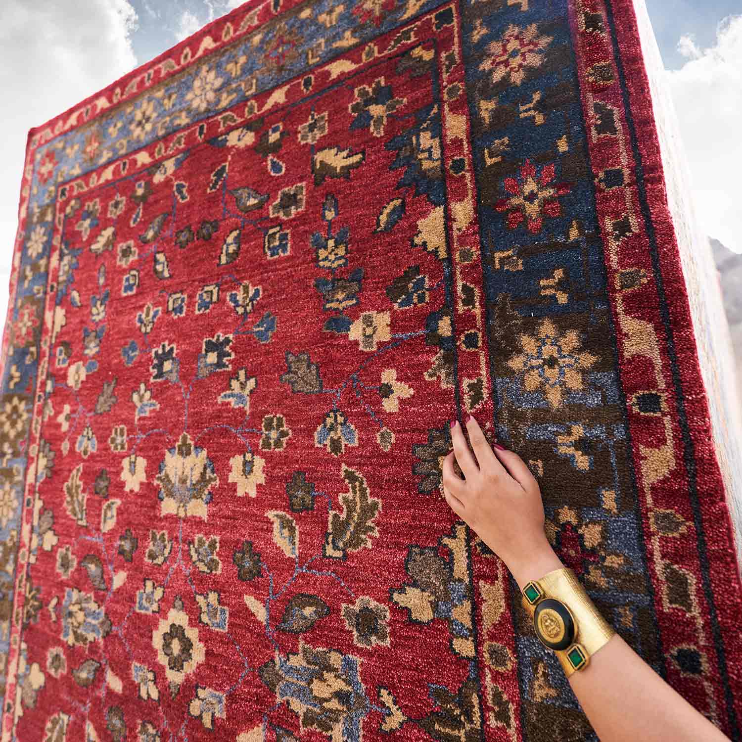 Chaman Hand Knotted Woollen Rug