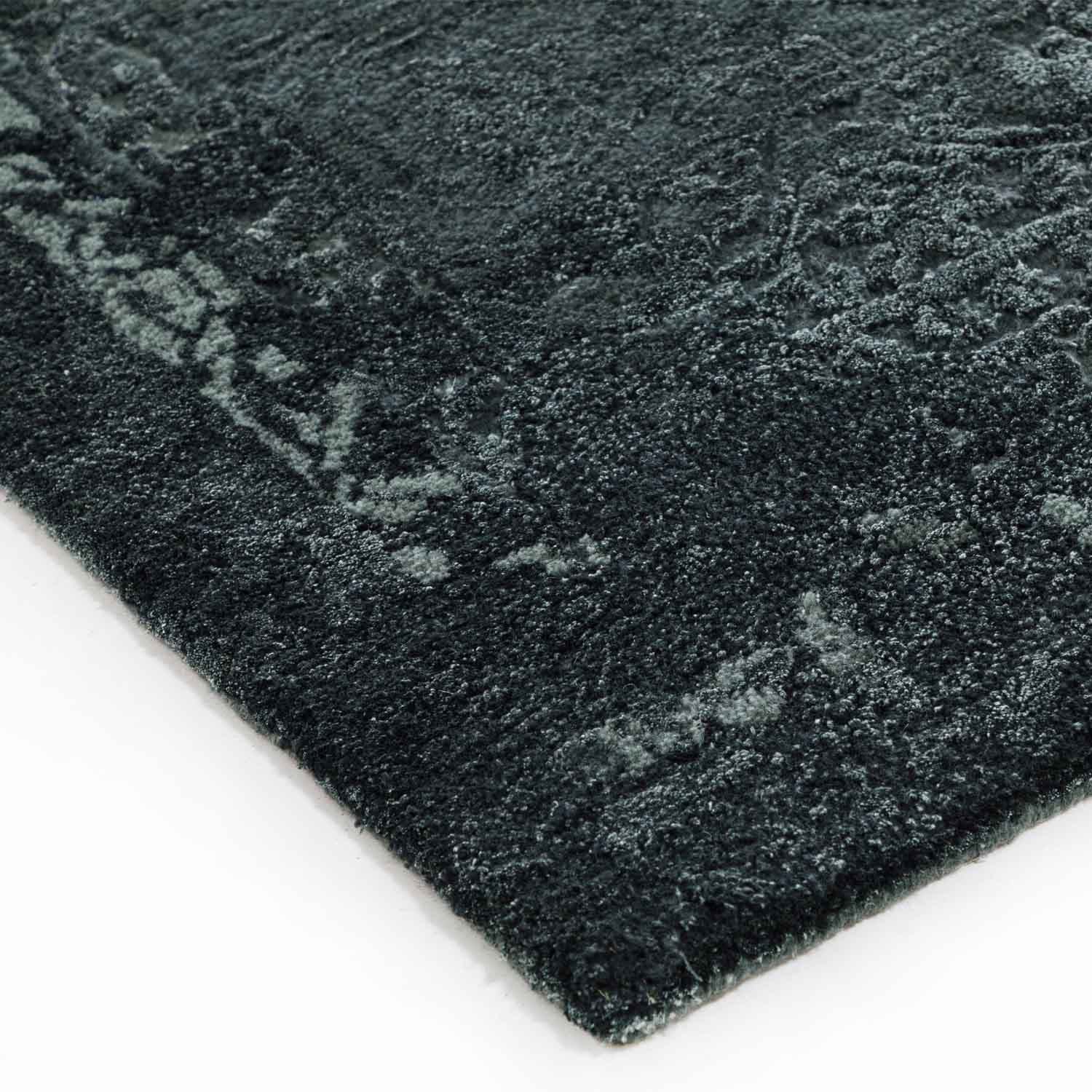 Nilofur Hand Tufted Woollen And Viscose Rug By Tarun Tahiliani