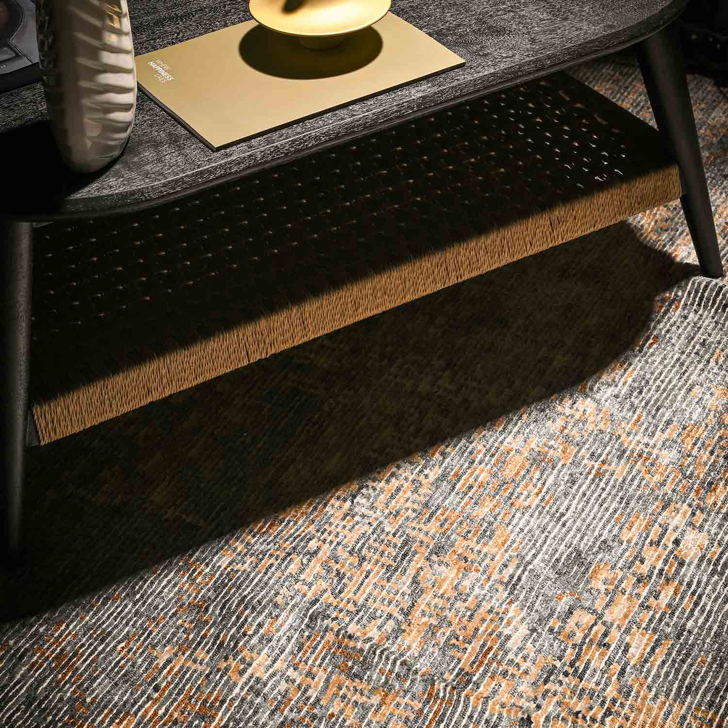 Terra Hand Knotted Viscose And Jute Rug