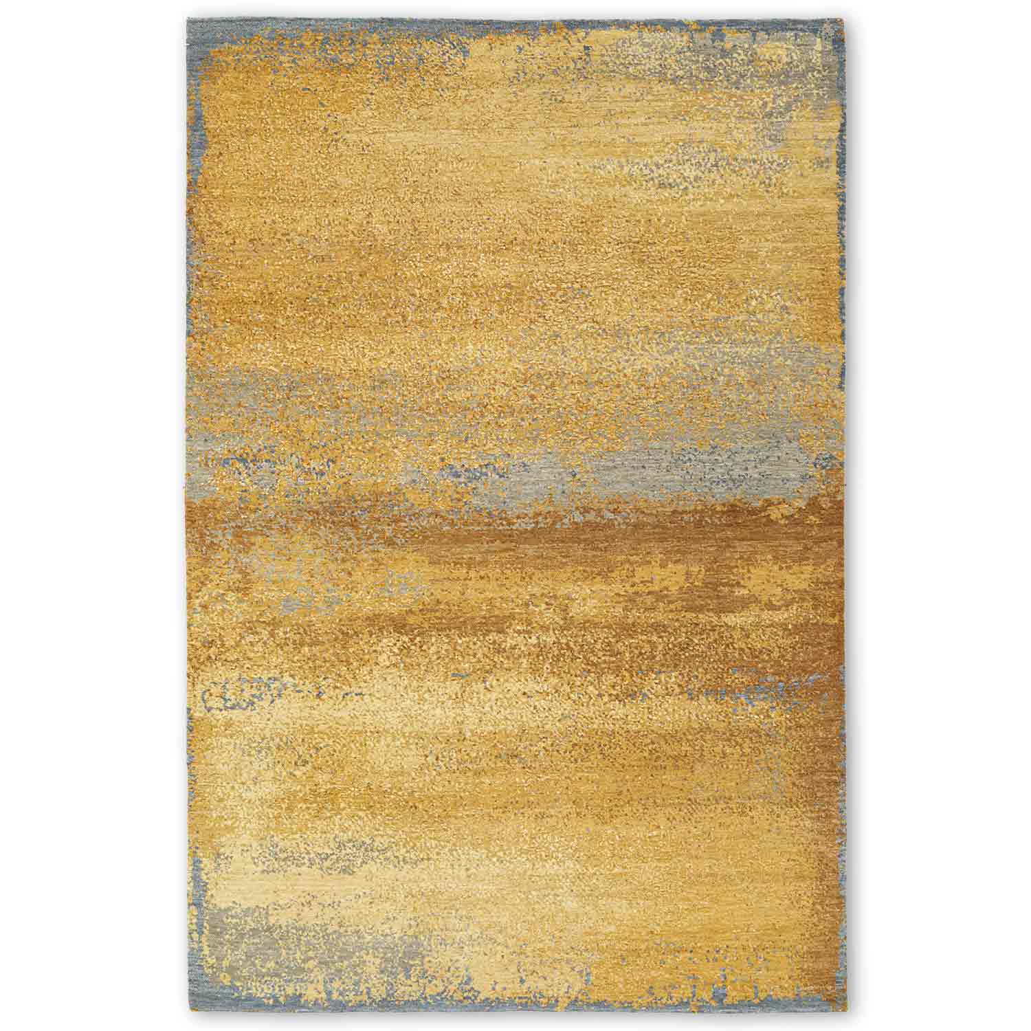 Soleil Hand Knotted Woollen And Silk Rug