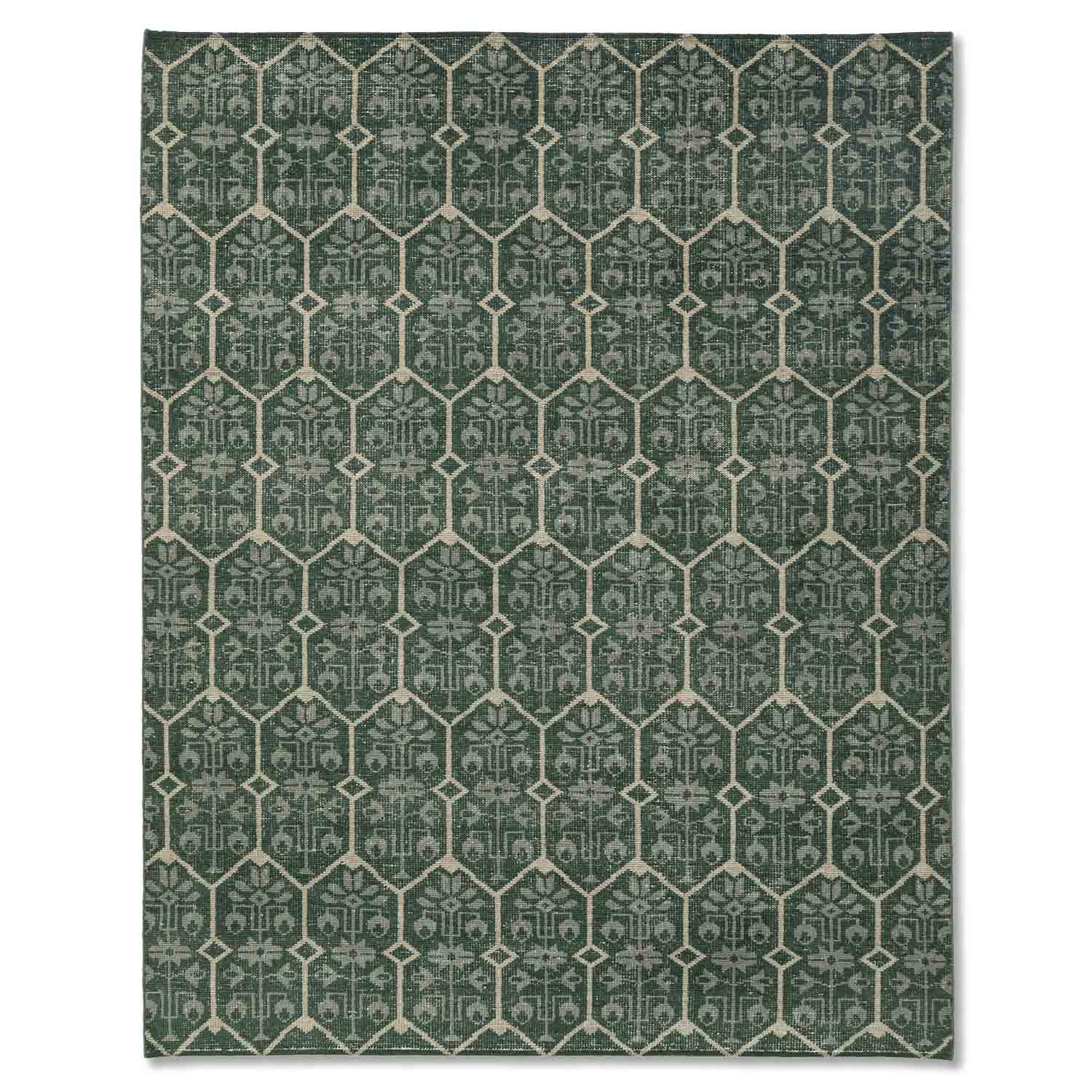 Aurora Hand Knotted Woollen Rug