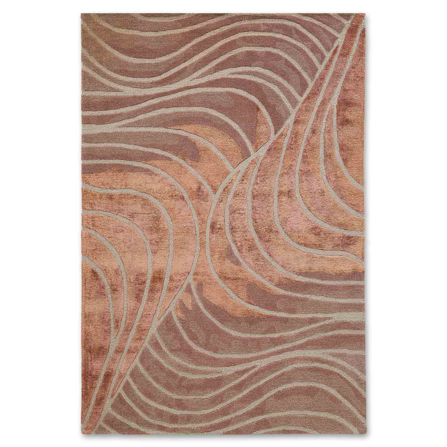 Strato Hand Tufted Woollen And Viscose Rug