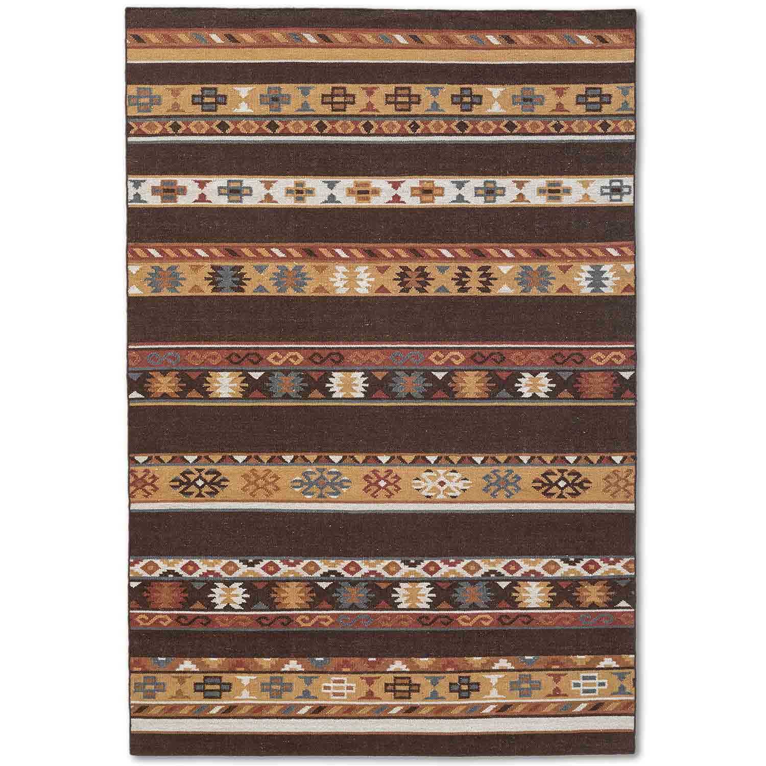 Bahrud Hand Woven Woollen Kilim