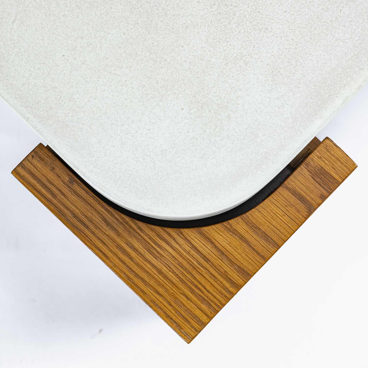 Madison End Table-White