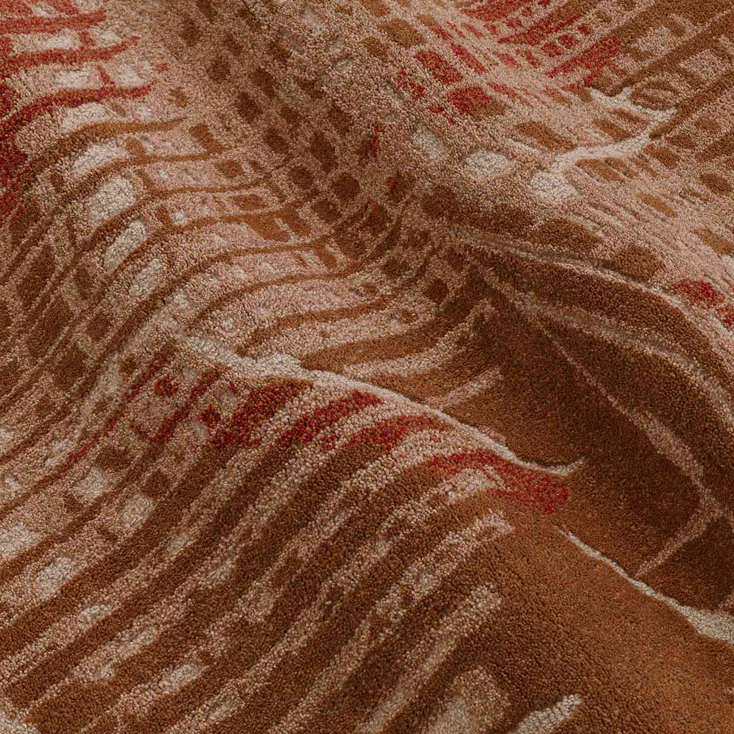 Curvature Hand Tufted Woollen Rug