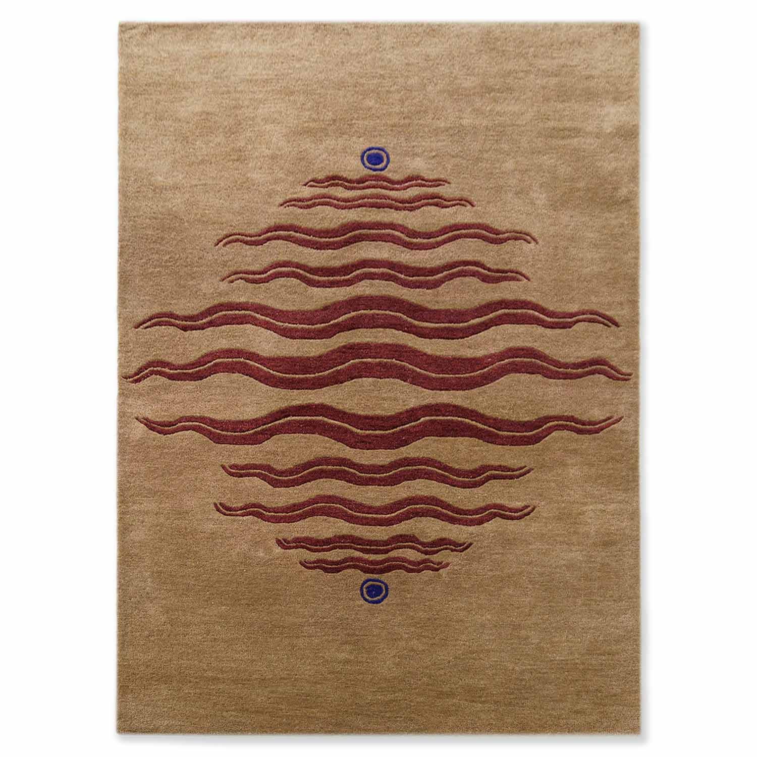 Chakra Hand Tufted Woolen Rug By Eeshan Kashyap