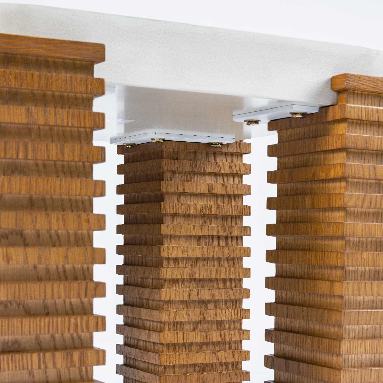 Madison End Table-White