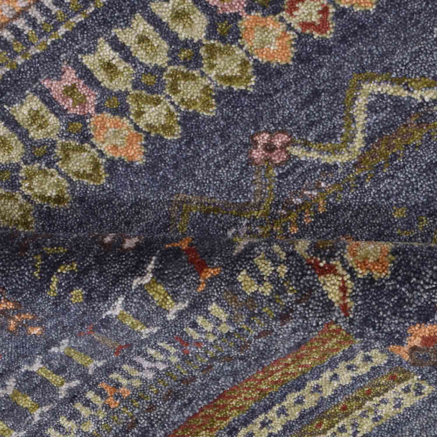 Relic Hand Knotted Woollen Runner