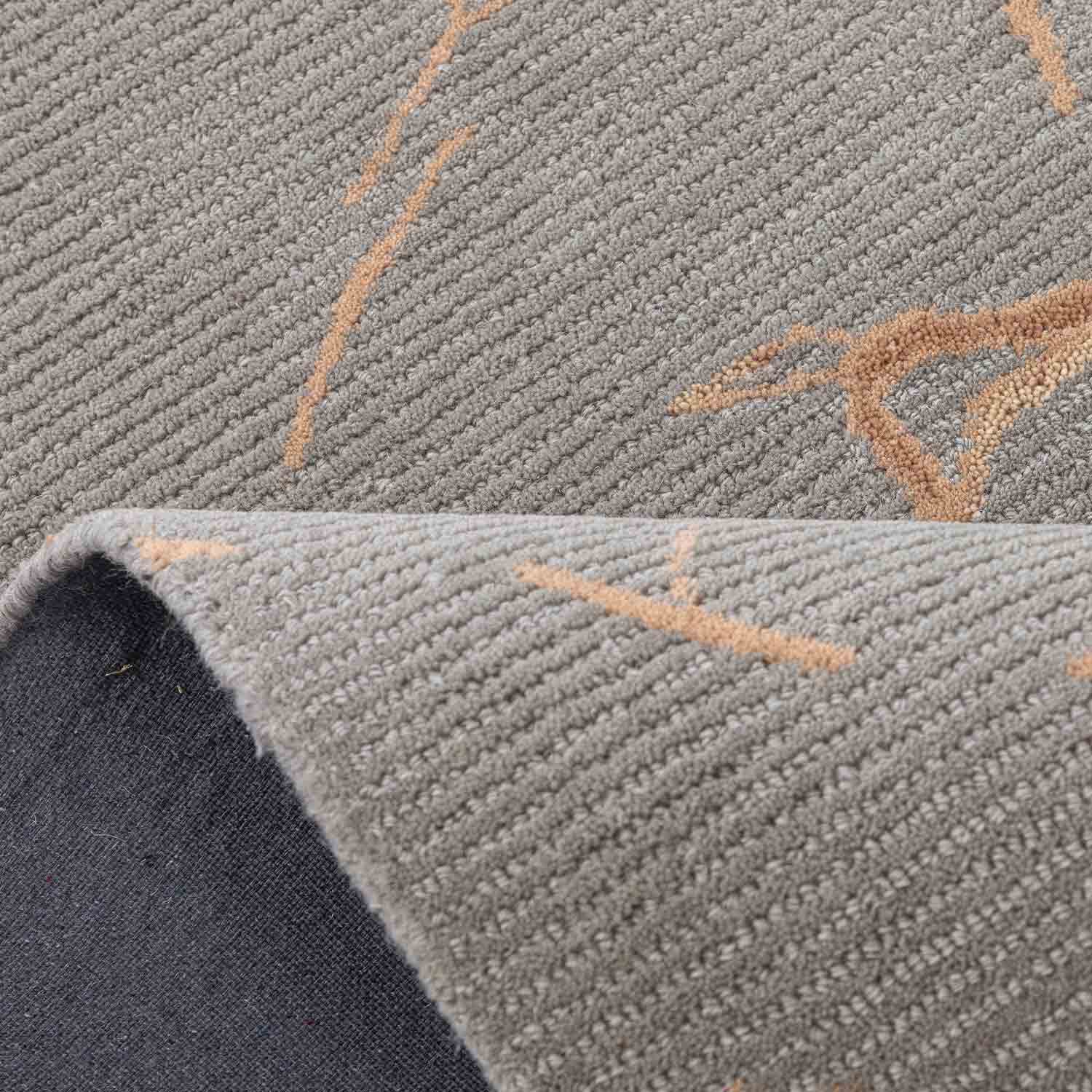 Golden Wave Hand Tufted Woollen And Viscose Rug