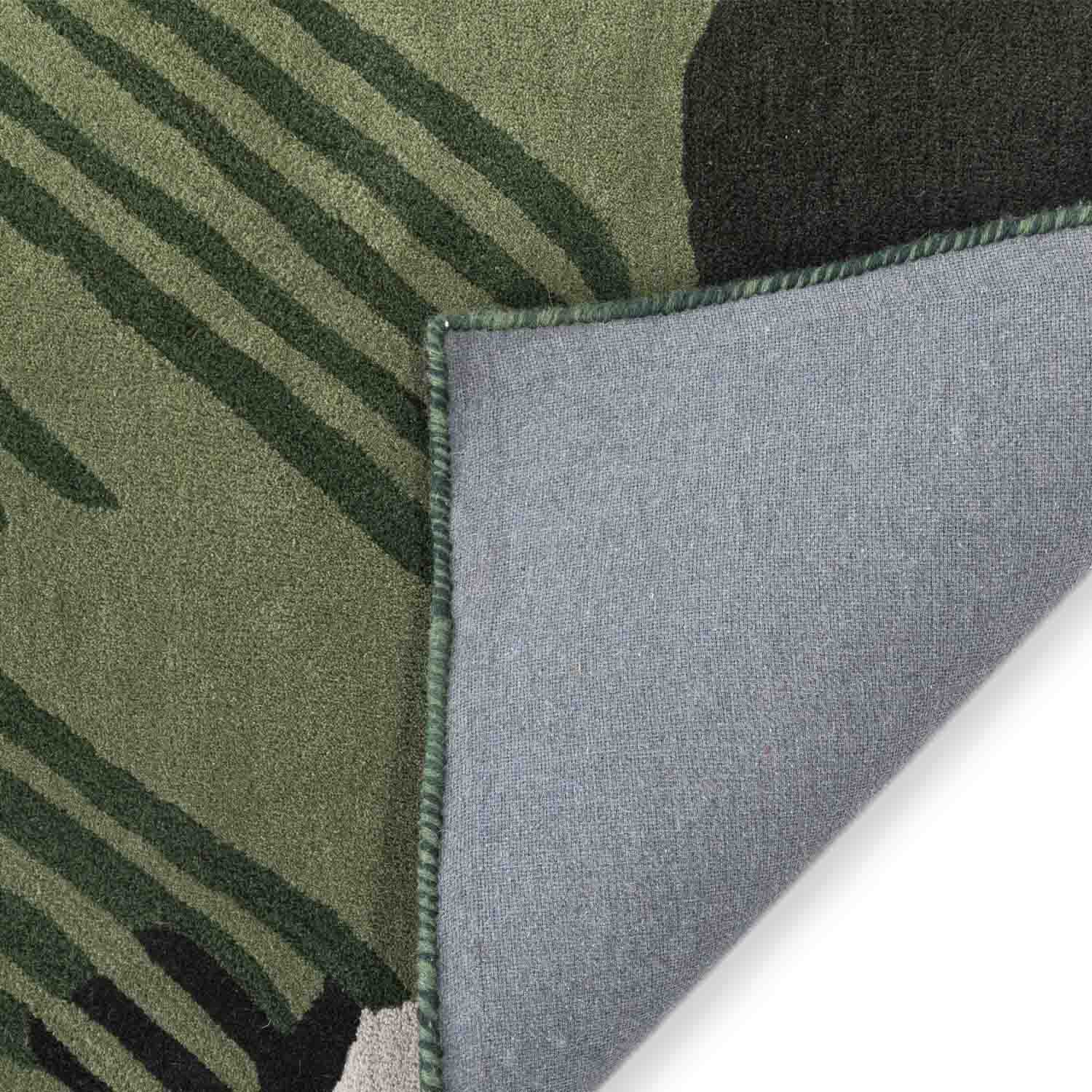 Framing The Fragments Hand Tufted Woollen Rug By Shripal Munshi