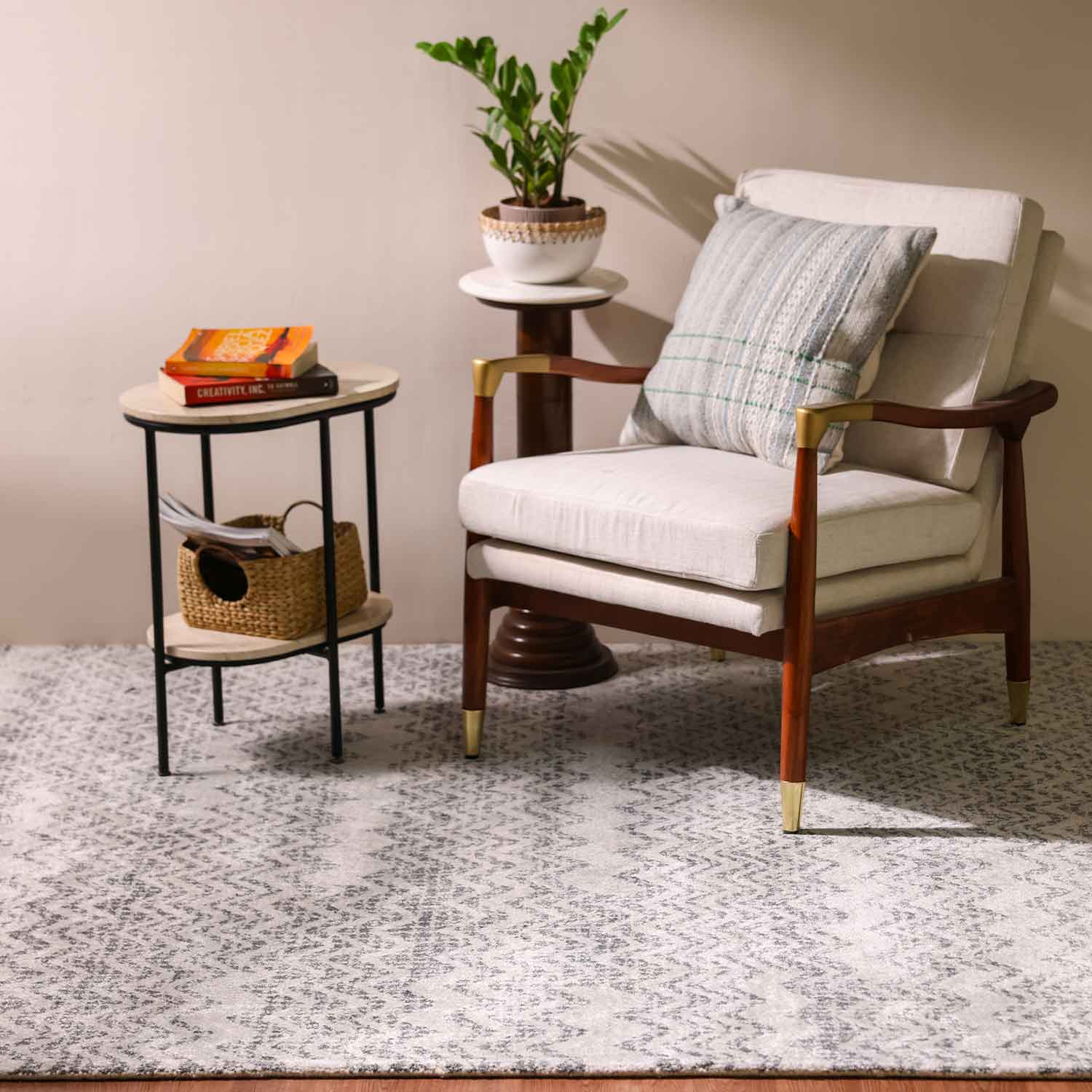 Meherunisa Hand Tufted Woollen Rug