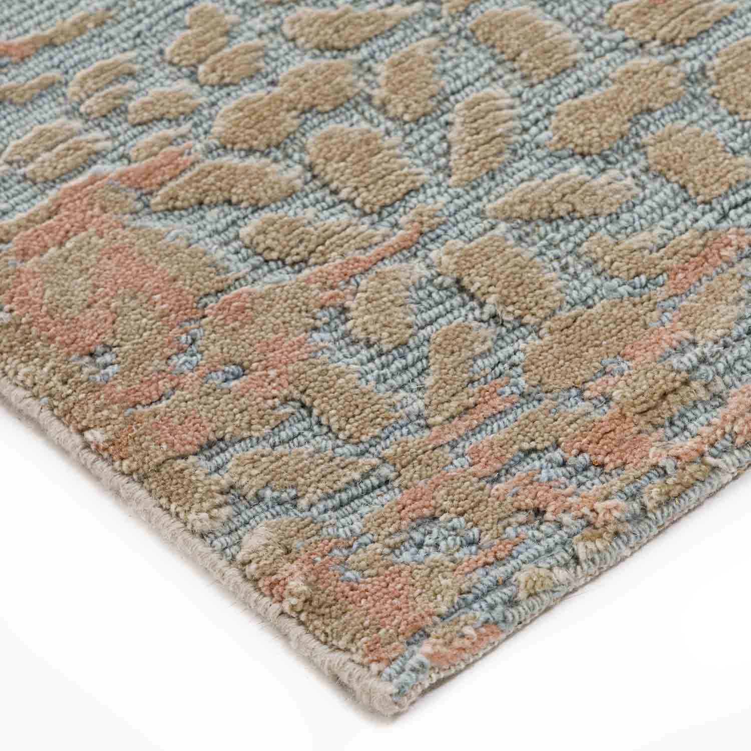 Rust-Shine Hand Knotted Woollen Rug