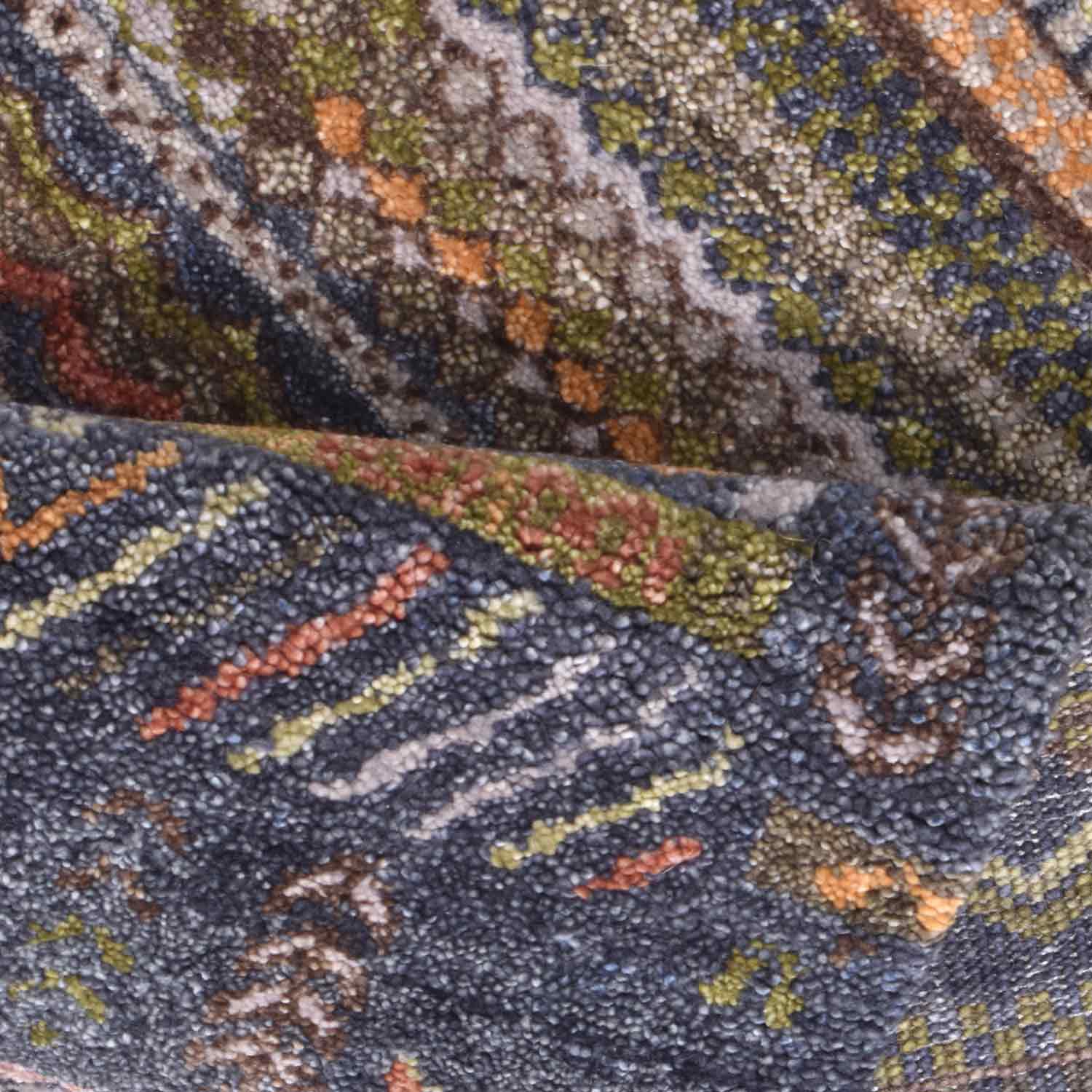 Relic Hand Knotted Woollen Runner