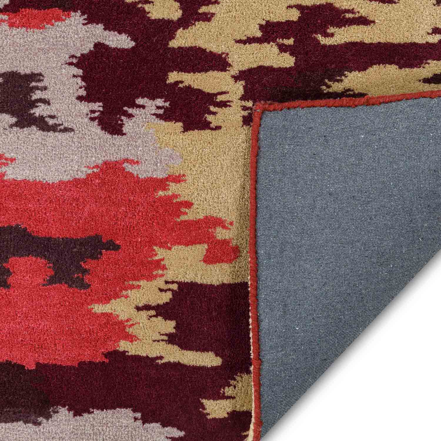 Shade-Plate Hand Tufted Woollen Rug