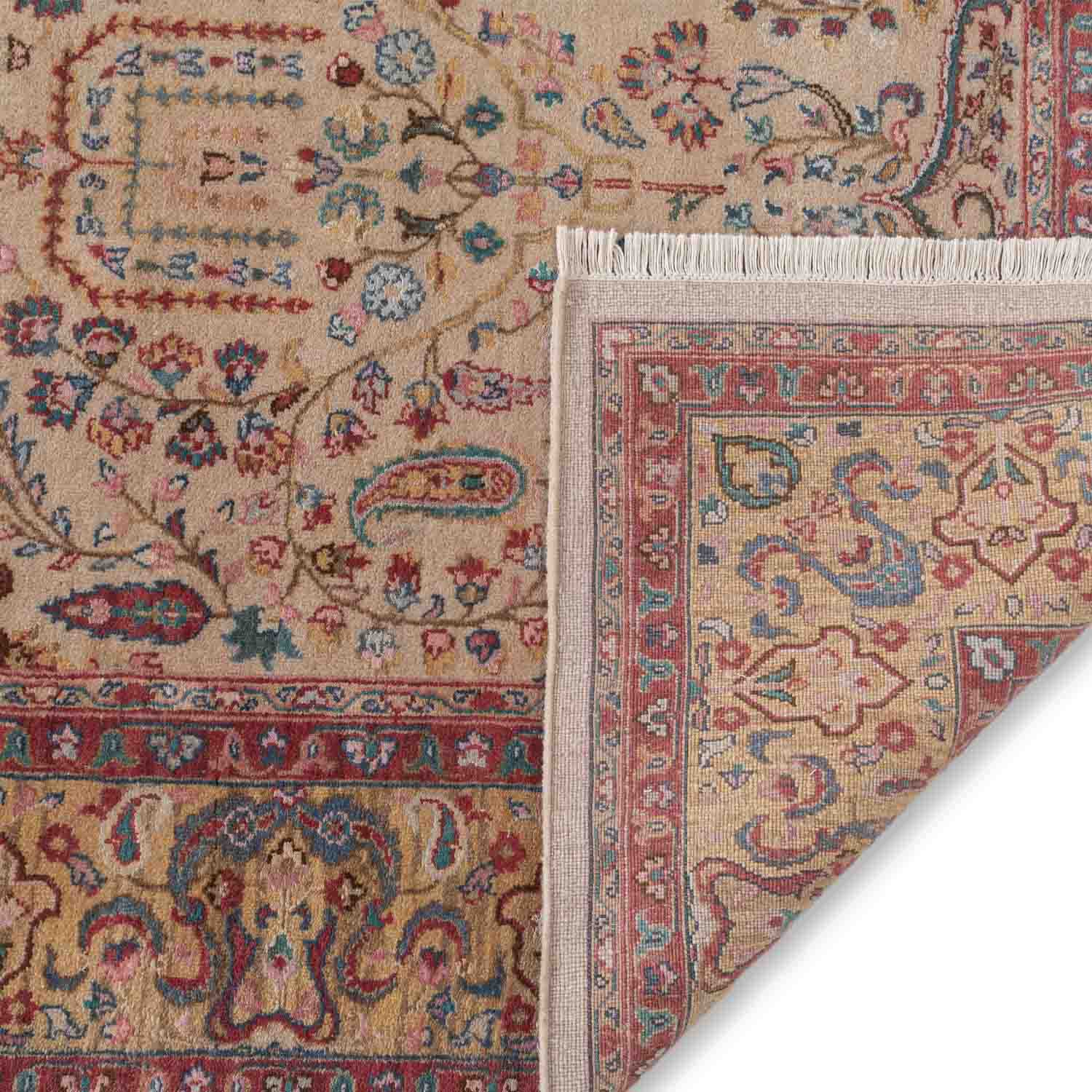 Kalyani Hand Knotted Woollen And Silk Rug