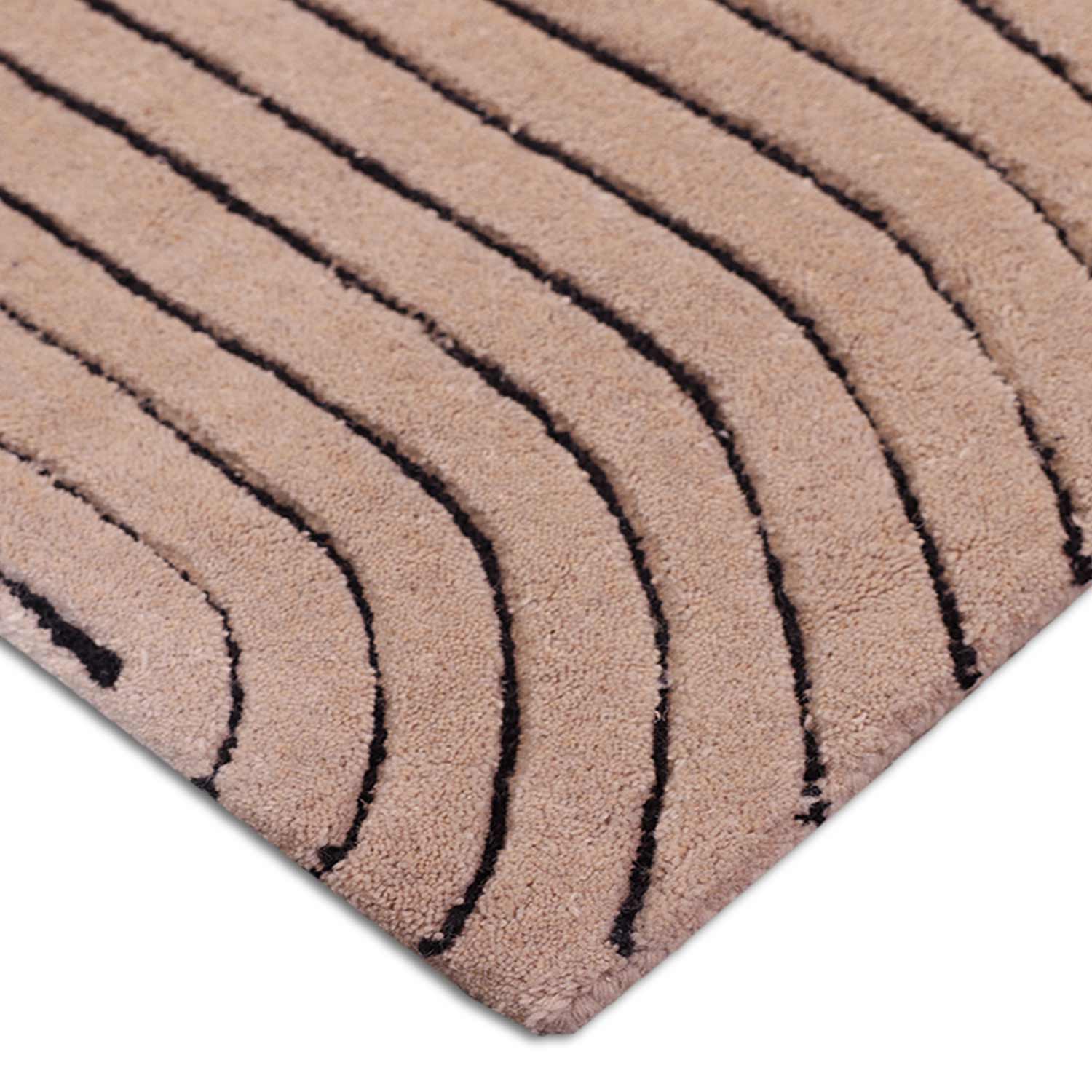 Dendera Hand Tufted Woollen And Viscose Rug