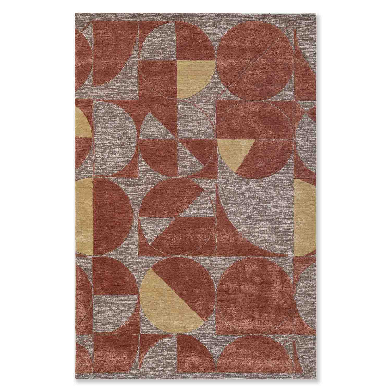 Dakarai Hand Tufted Woollen And Viscose Rug