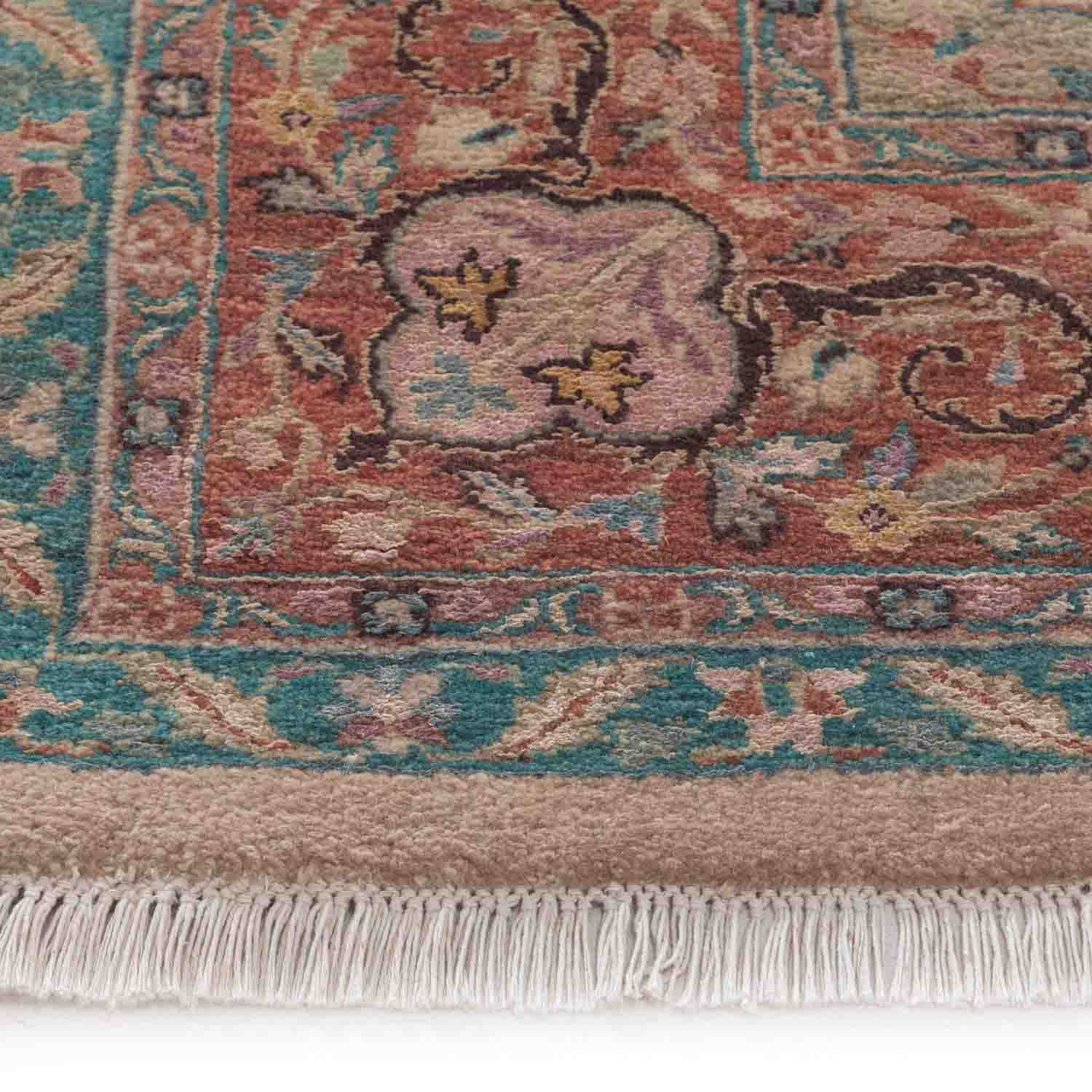 Mandira Hand Knotted Woollen And Silk Rug