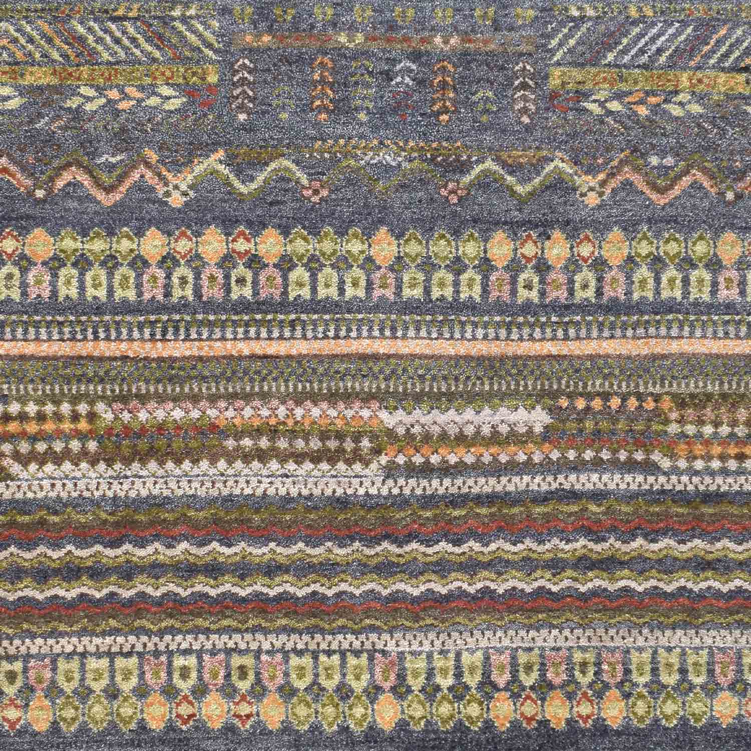 Relic Hand Knotted Woollen Runner