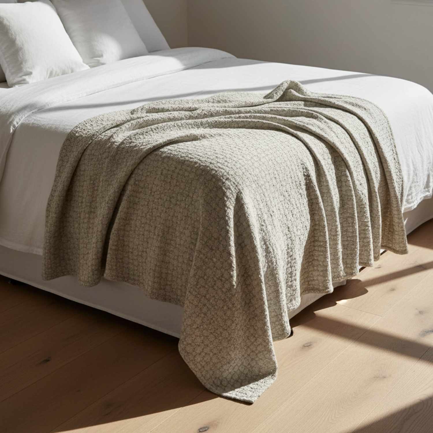 Chevron Cotton Jacquard Throw