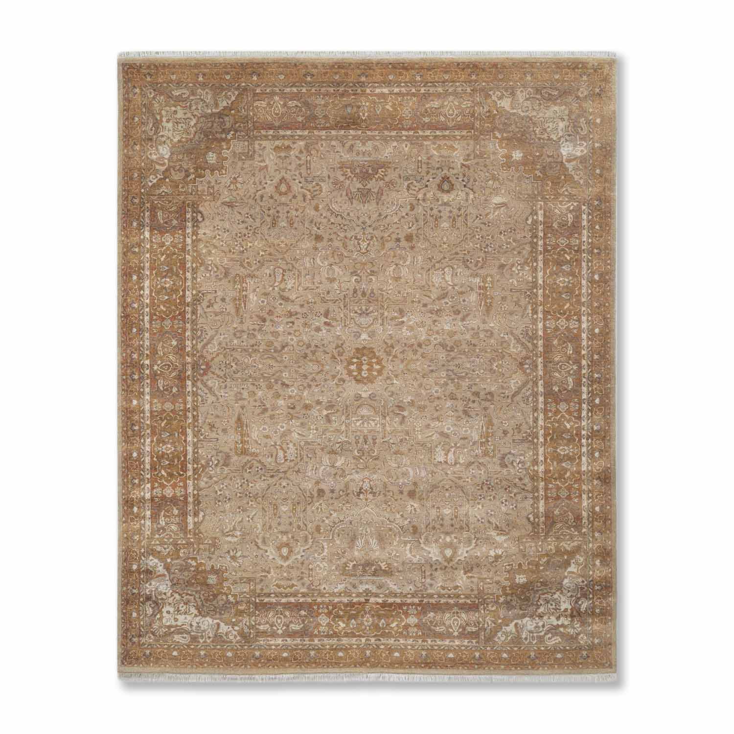 Kalyan Hand Knotted Woollen And Silk Rug