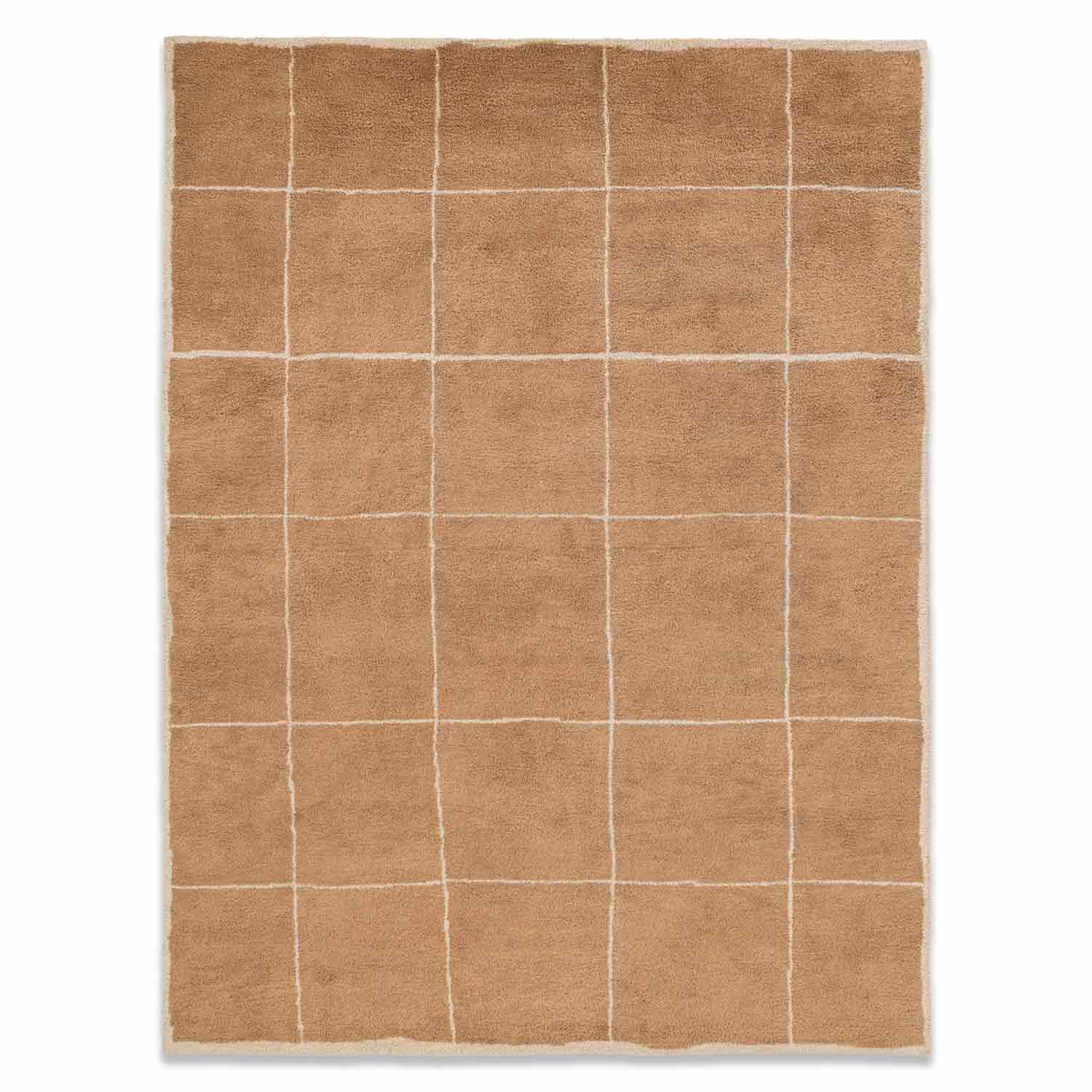 Dewan Hand Tufted Woollen And Viscose Rug