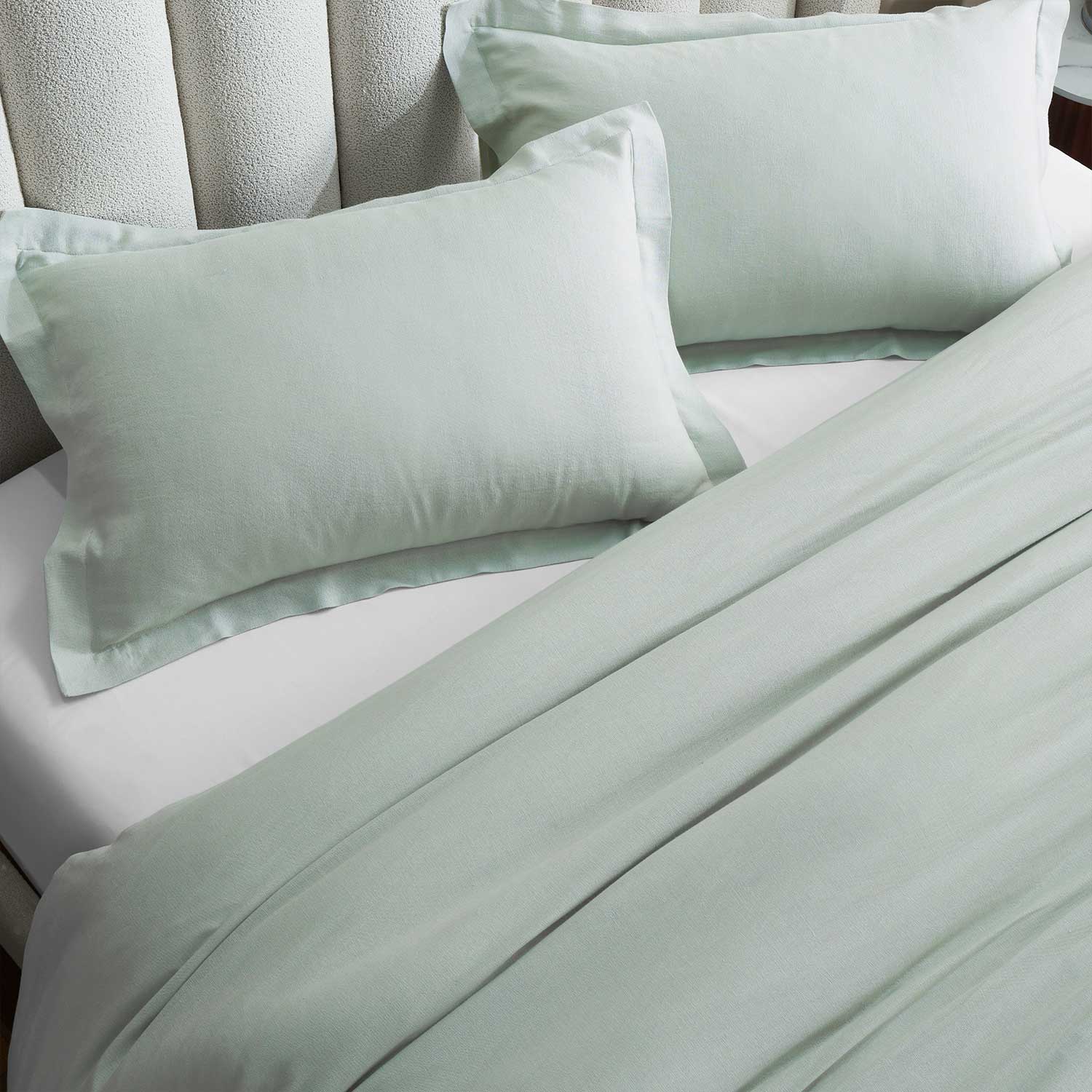 Sky Linen Duvet Cover Set