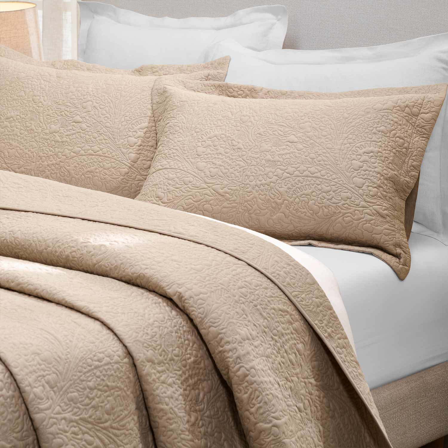 Blaze Embroidered Voile Bed Cover Set