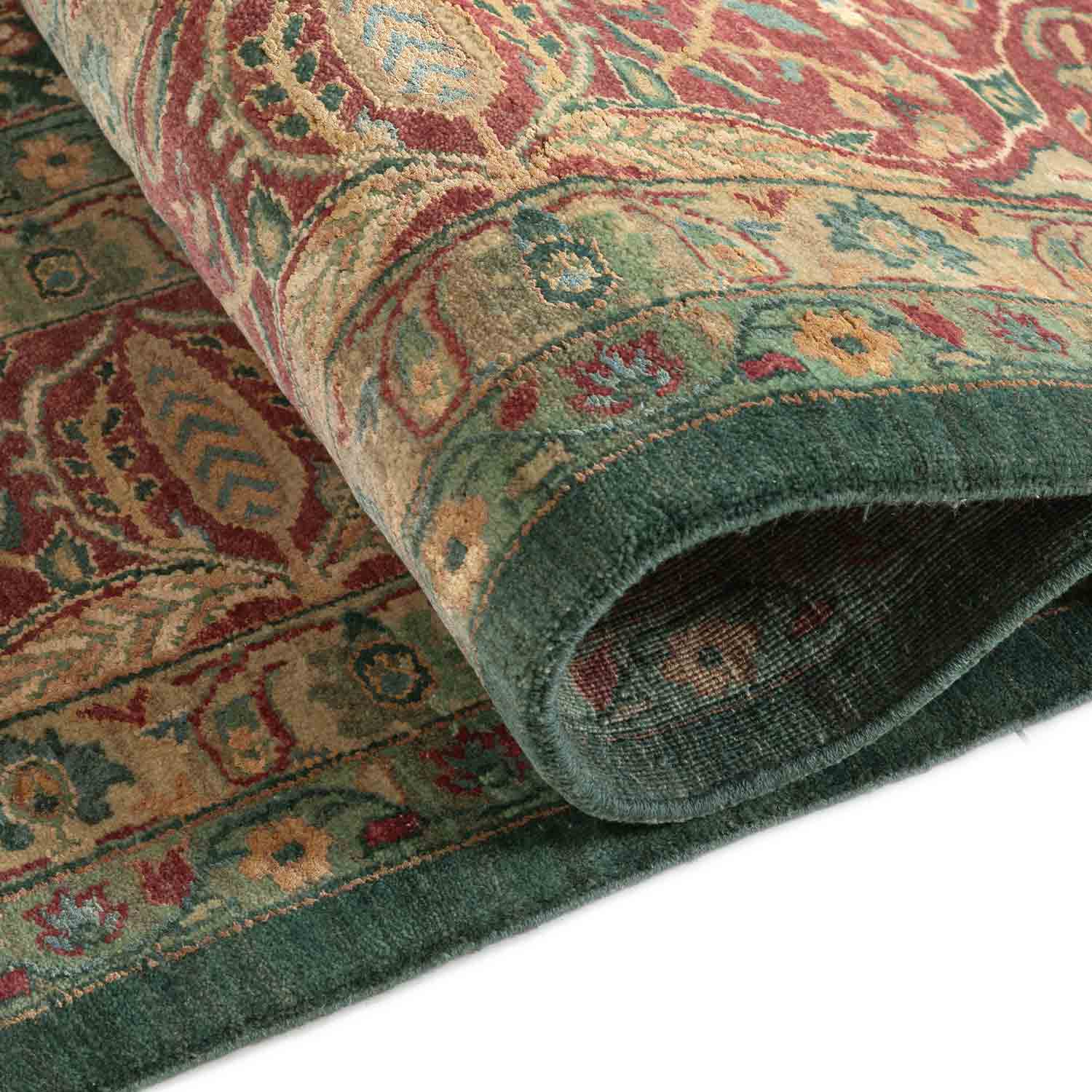 Mohanam Hand Knotted Woollen And Silk Rug