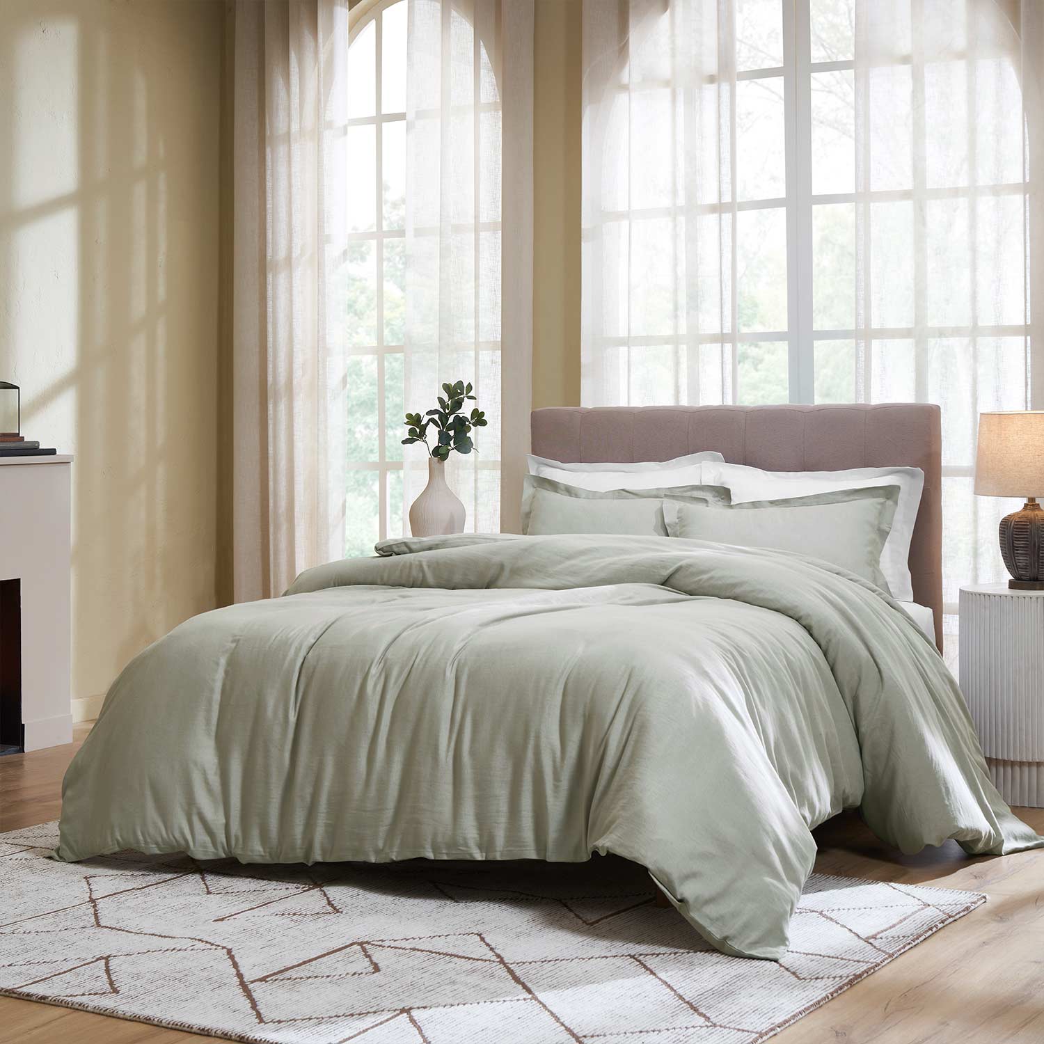 Zest Linen Duvet Cover Set