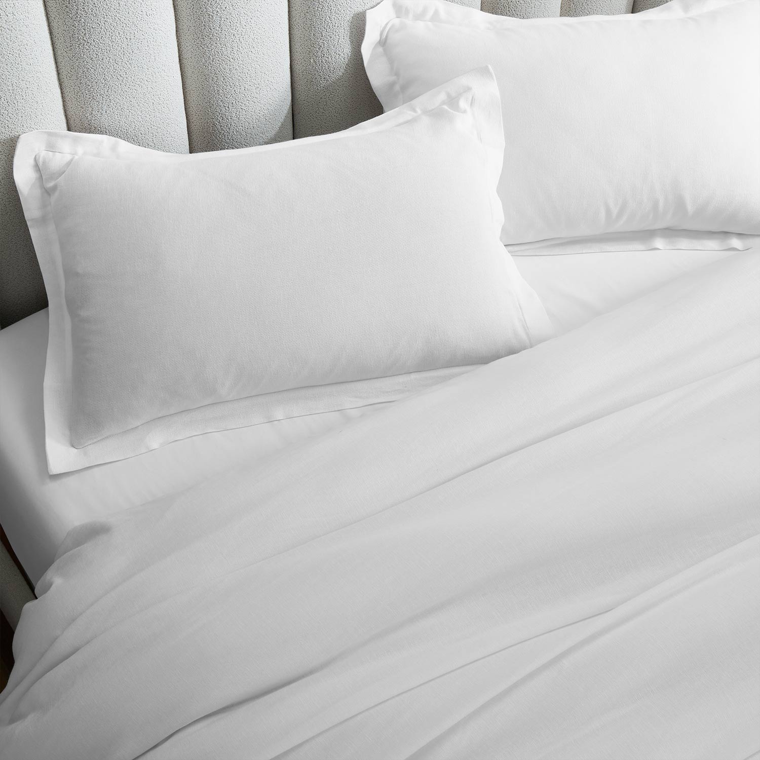 Pearl Linen Duvet Cover Set