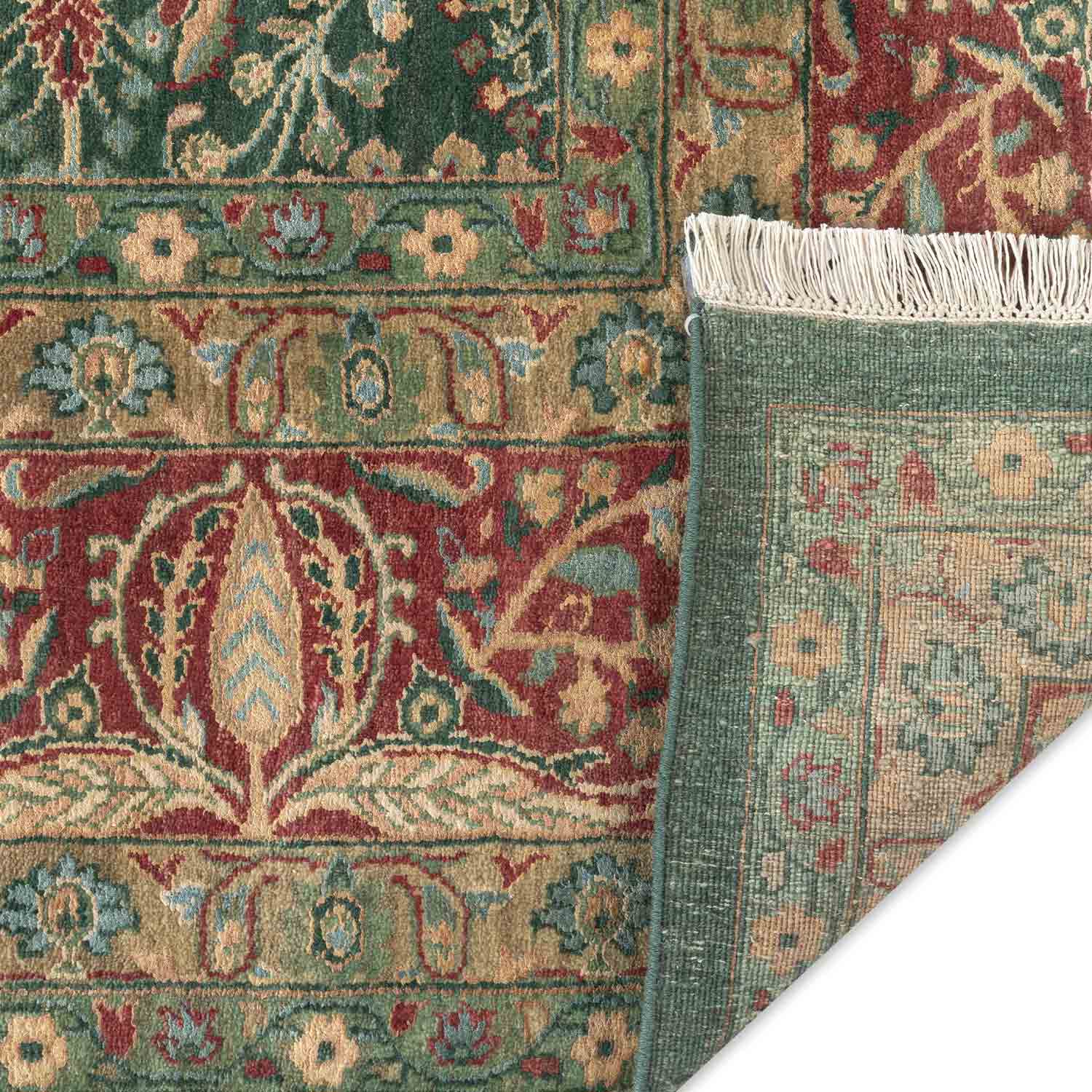 Mohanam Hand Knotted Woollen And Silk Rug