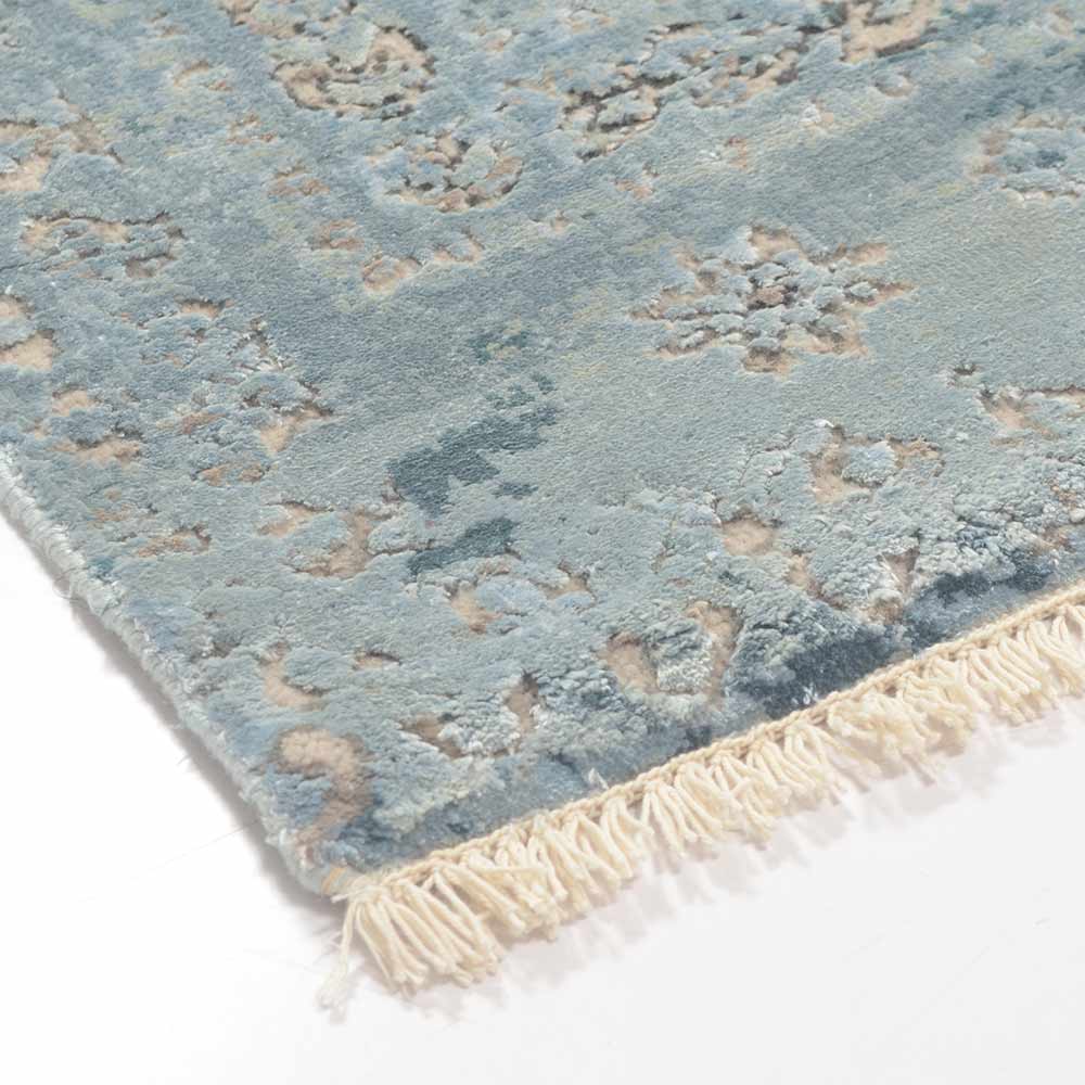 Nazakat Hand Knotted Woollen and Silk Rug