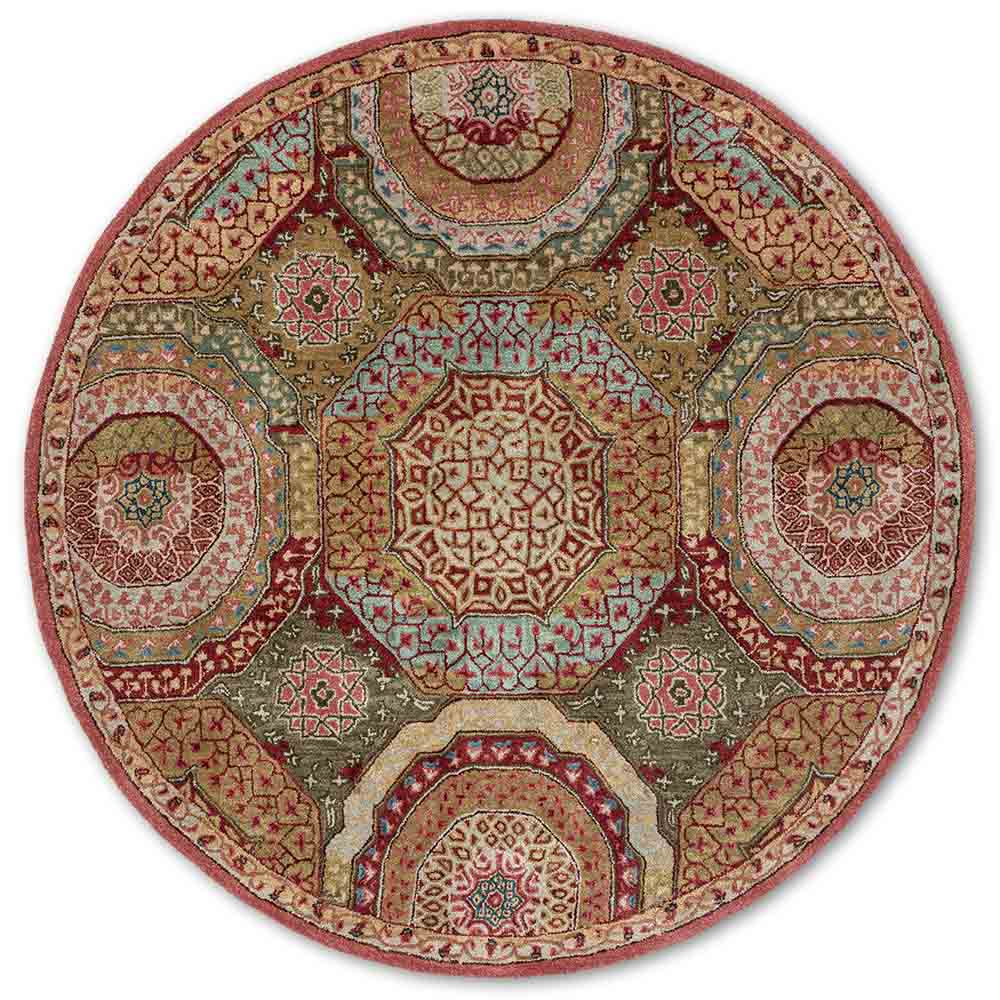 Jarett Hand Tufted Woollen Round Rug