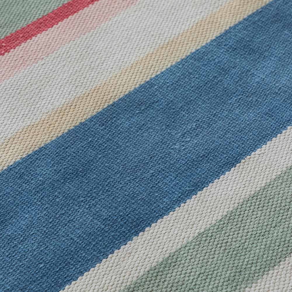 Stripe Hand Woven Jute Dhurrie