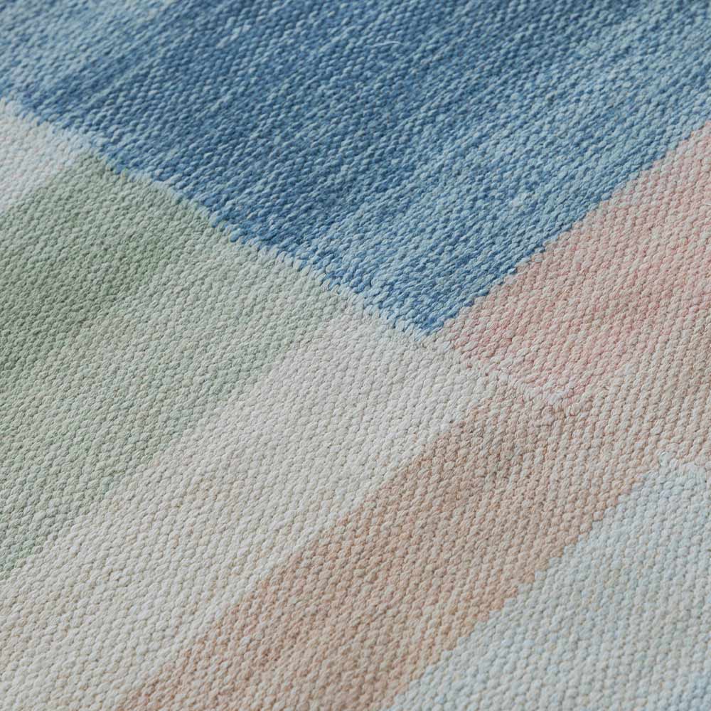 Strape Hand Woven Linen Dhurrie