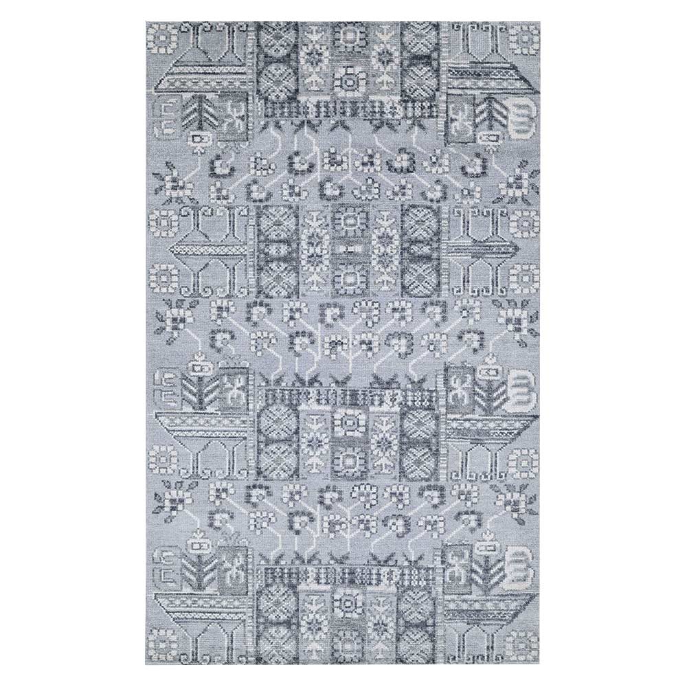 Khotan Hand Knotted Woollen Rug