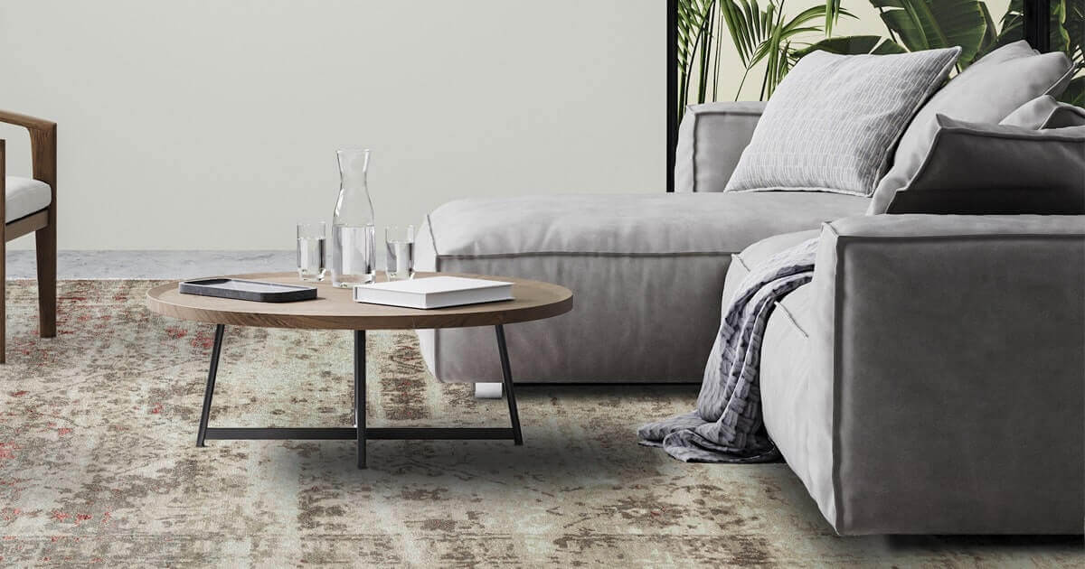 Spaces that require a rug