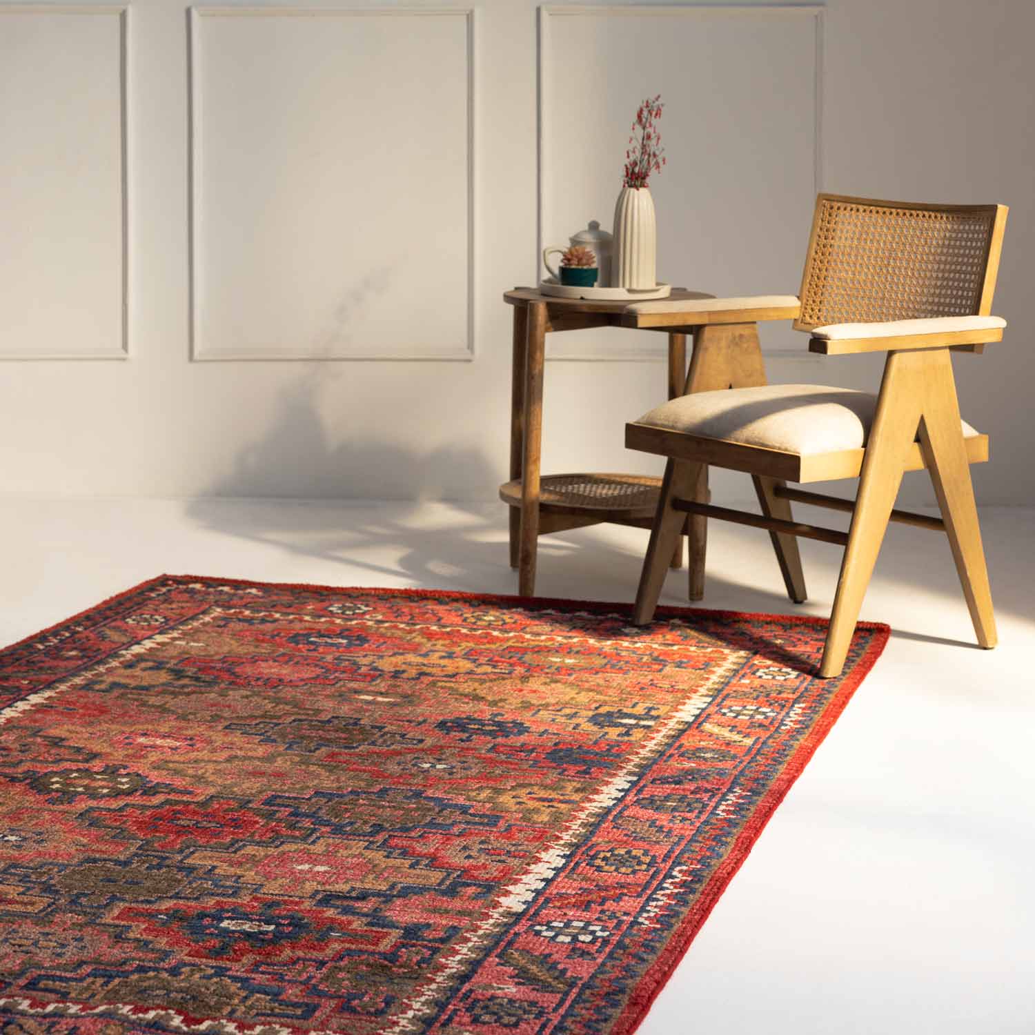 Aibaq Hand Knotted Woollen Rug