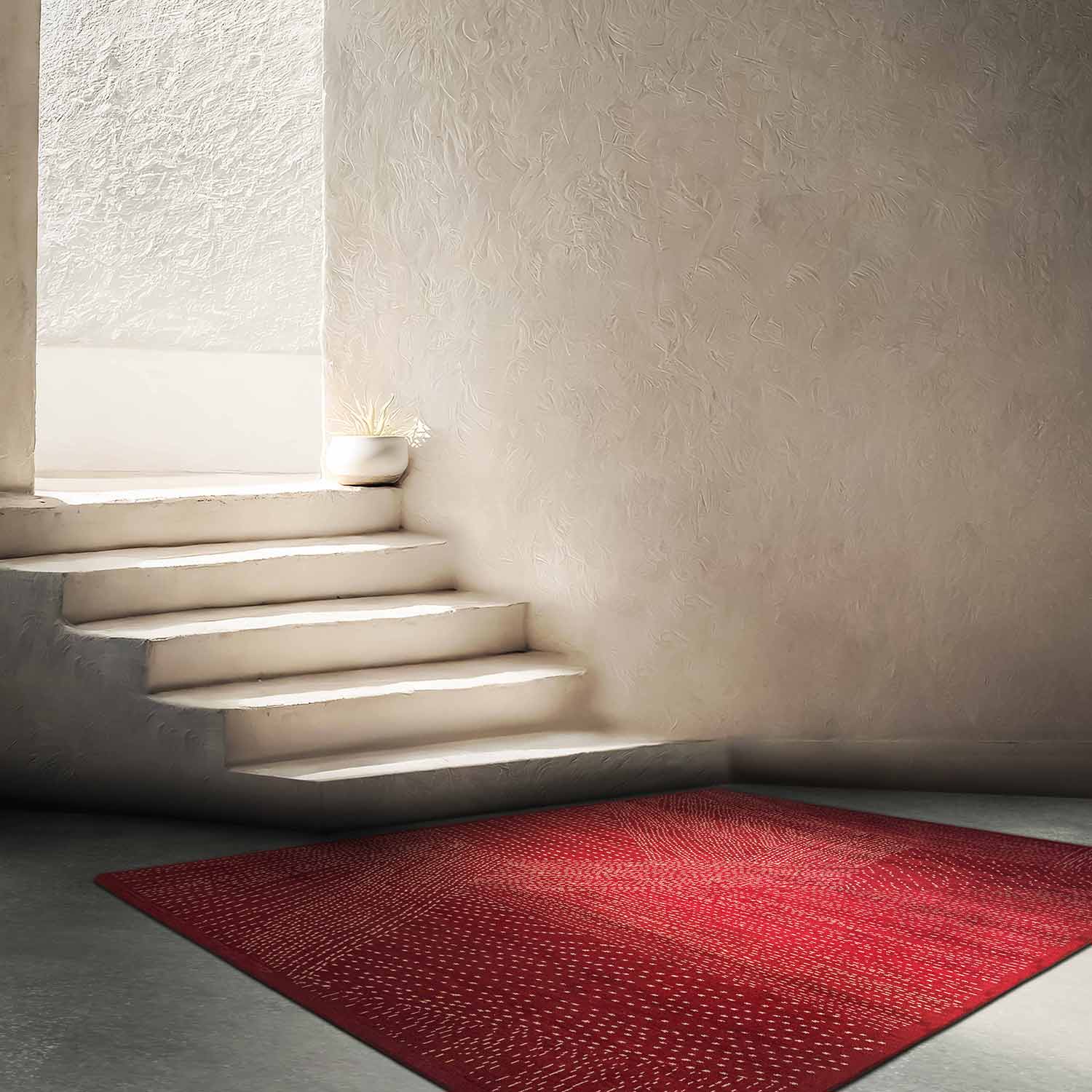 Korobi Hand Knotted Woollen Rug by Abraham & Thakore
