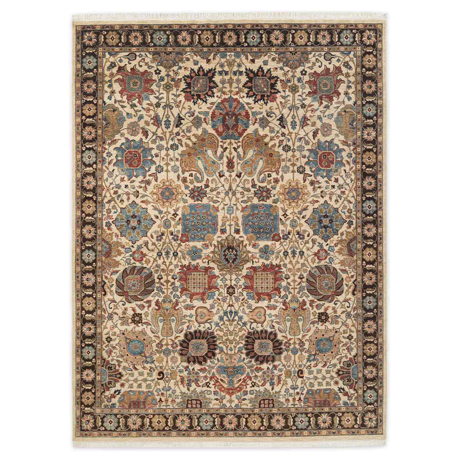 Maheeb Hand Knotted  Woollen Rug