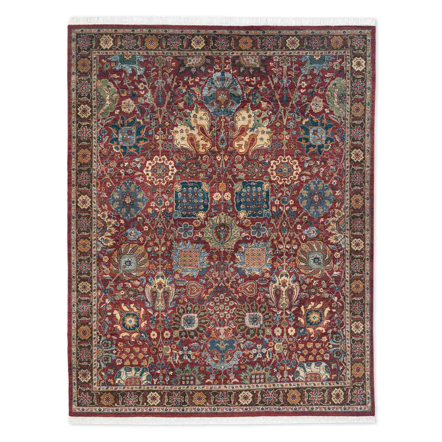 Guldasta Hand Knotted  Woollen Rug