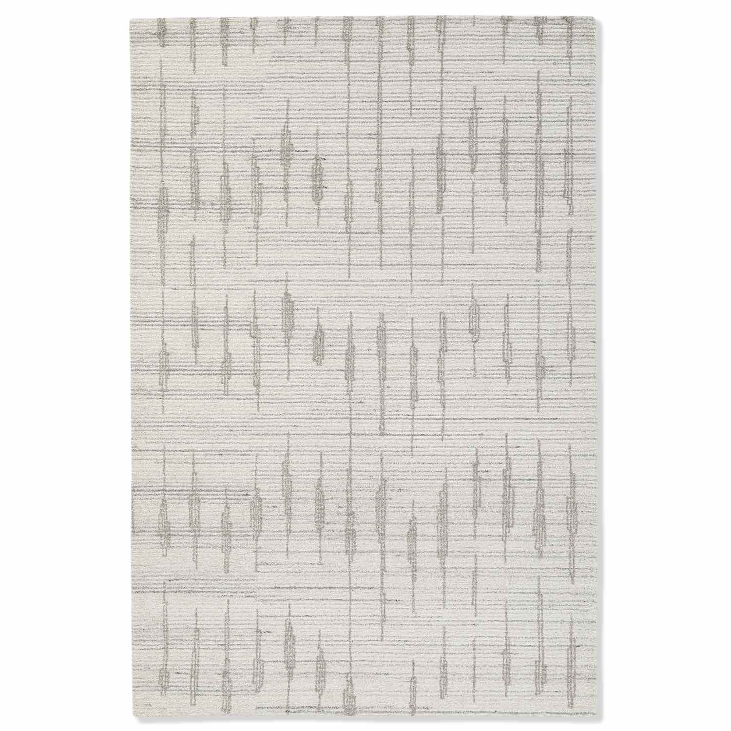 Tik-Tak-Toe Hand Tufted Woollen Rug