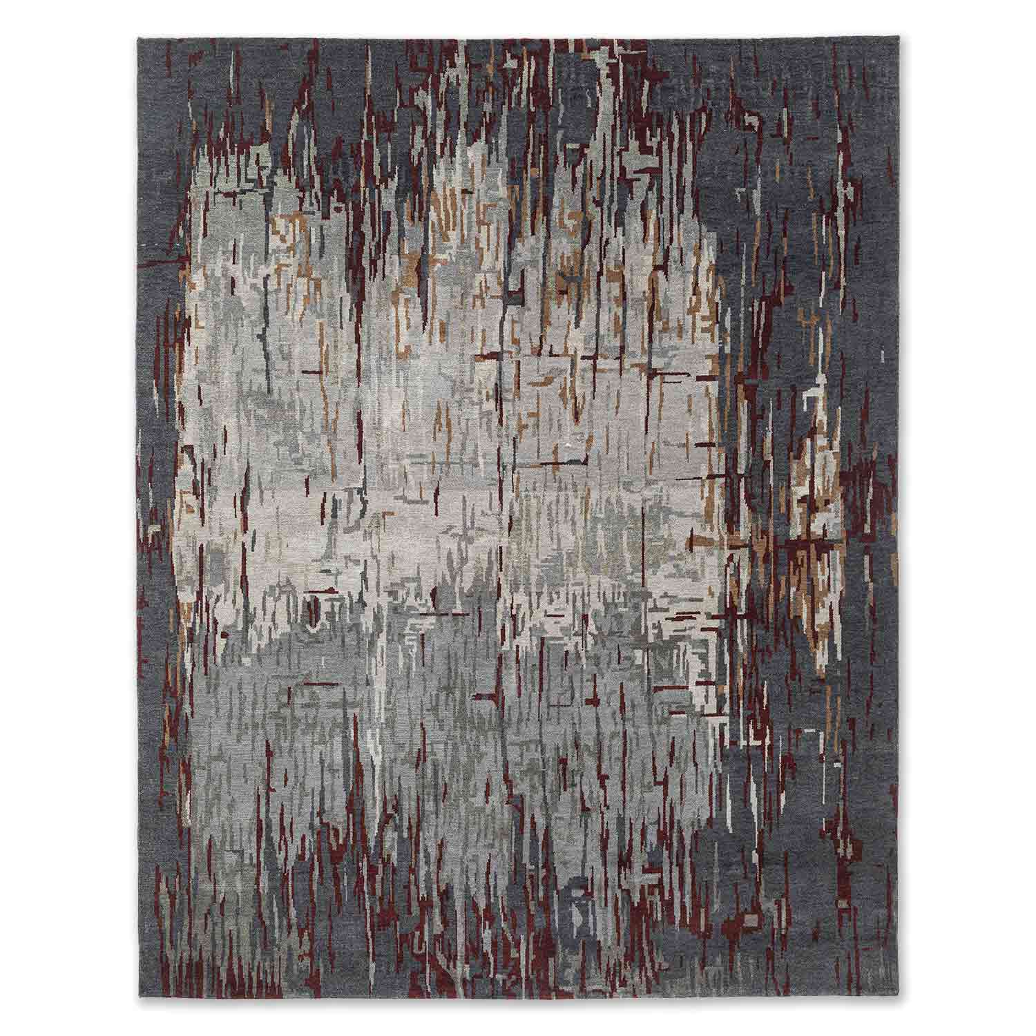 Hetero Rug Hand Knotted Woollen Rug