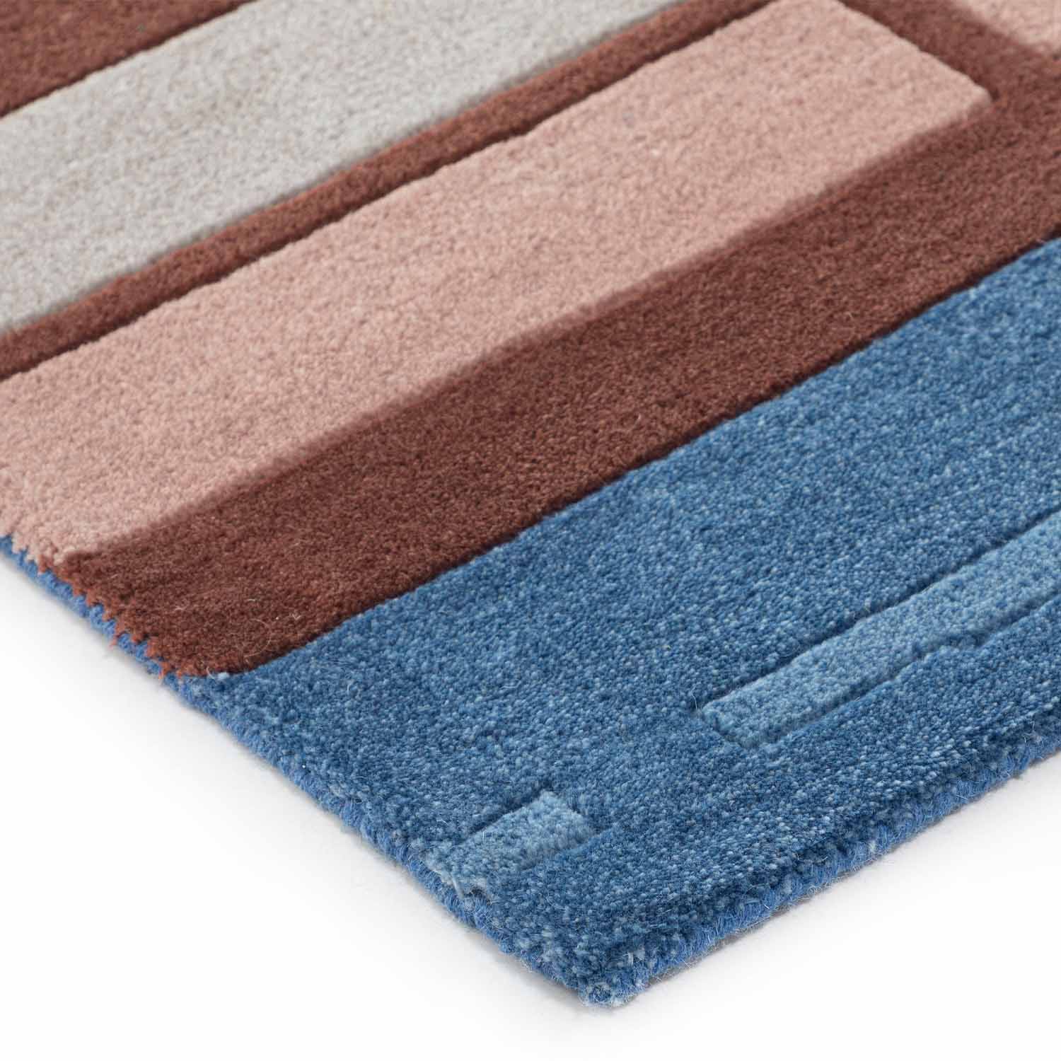 Lifelines 1 Hand Tufted Woollen Rug By Shripal Munshi